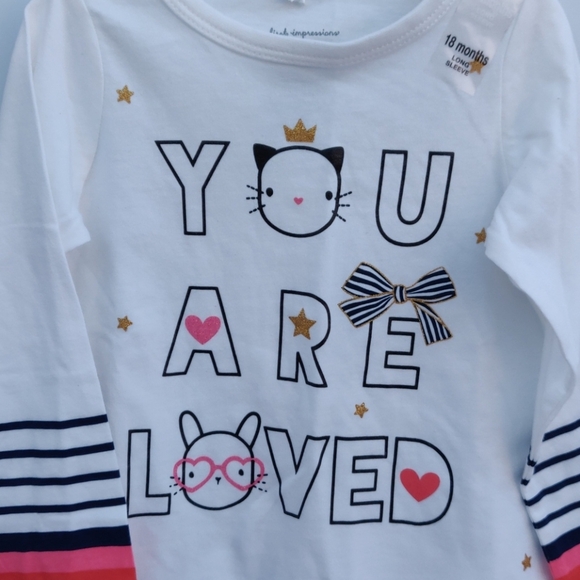 First impression girl 2 shirts size 18M - Picture 3 of 6